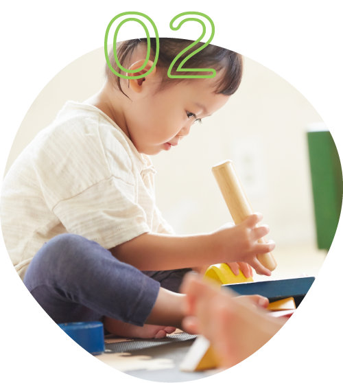 生活習慣が身につかない、集団生活になじめない